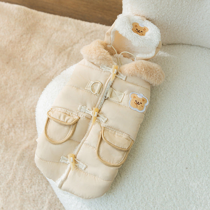 Thickened Cotton-padded Clothes Anti-lint: The Ultimate Comfort for Your Furry Friend