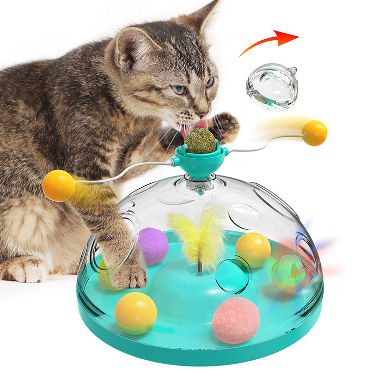 Interactive Multifunctional Turntable Pet Educational Toys