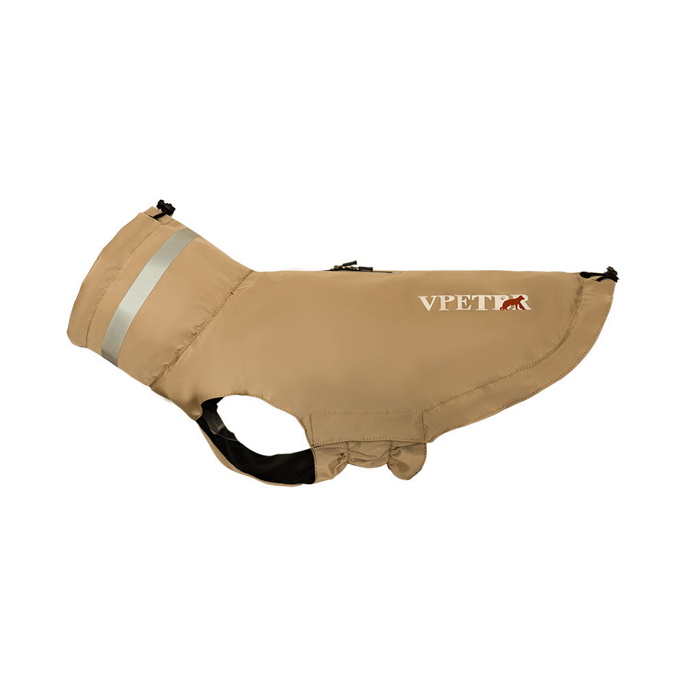 Windproof Raincoat Puppy Reflective Pet Poncho