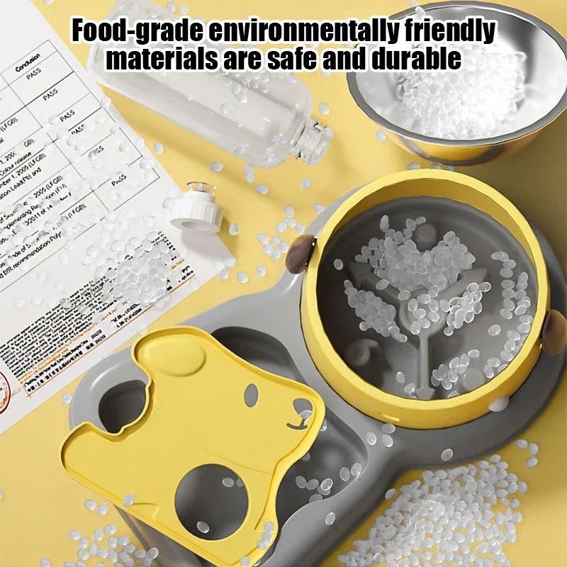 Feeding Bowls And Drinkers 15-Degree Tilt Design