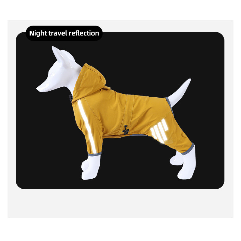 Four-legged Raincoat For Dogs