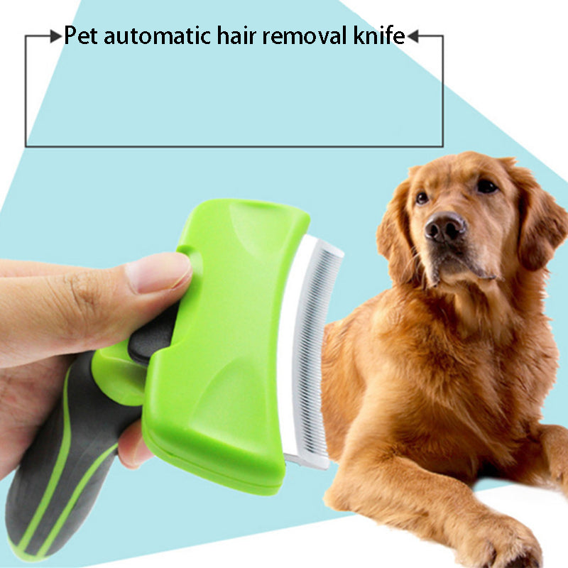 Brush Deshedding-Tool Pet-Hair-Remover Edge