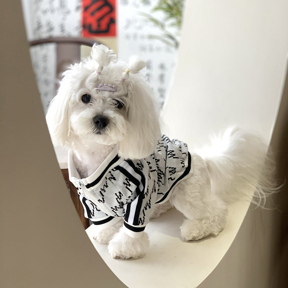 Teddy Pet Jacket Zipper Coat