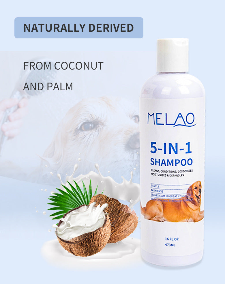 Five-in-one Soft And Clean Cats And Dogs Gel Shampoo