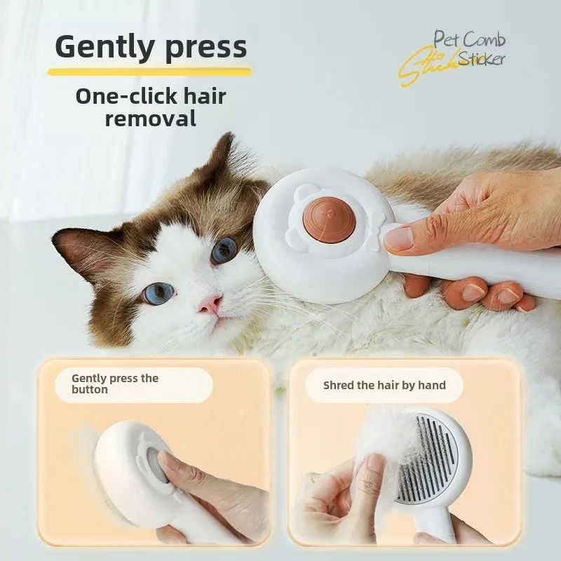 Two-In-One Pet Nail Trimmer Combs