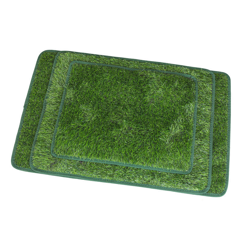 Dog Grass Potty Pads - Indoor & Outdoor Washable Training Lawn