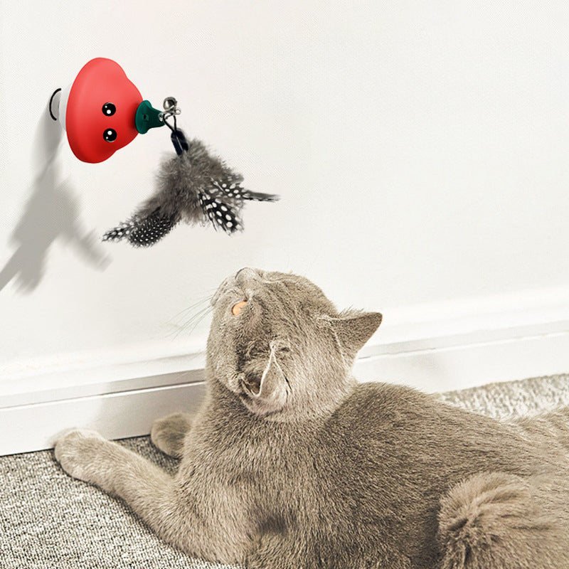 Cat Wand Suction Cup Pet Movement