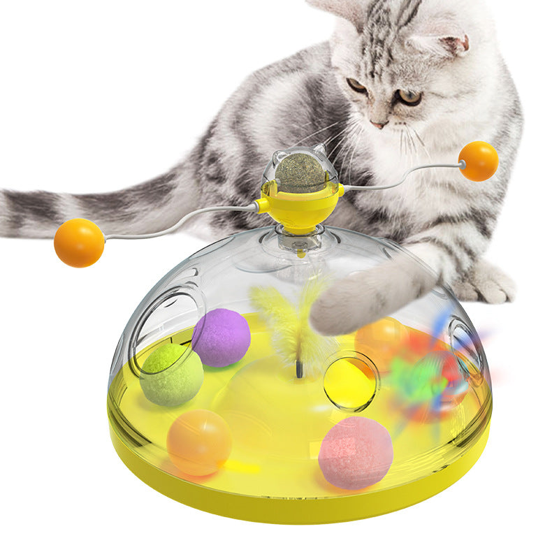Interactive Multifunctional Turntable Pet Educational Toys