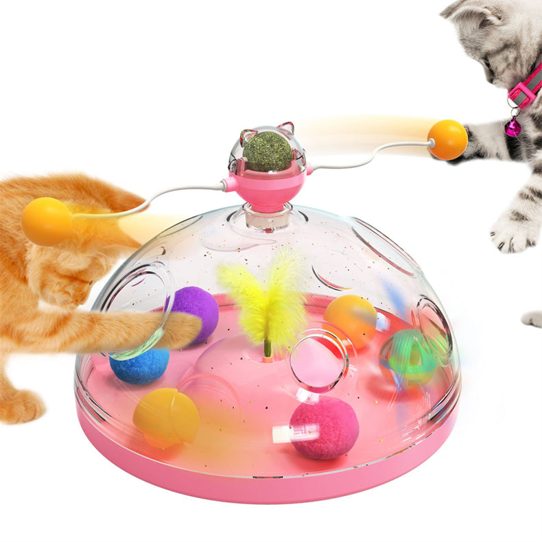 Interactive Multifunctional Turntable Pet Educational Toys