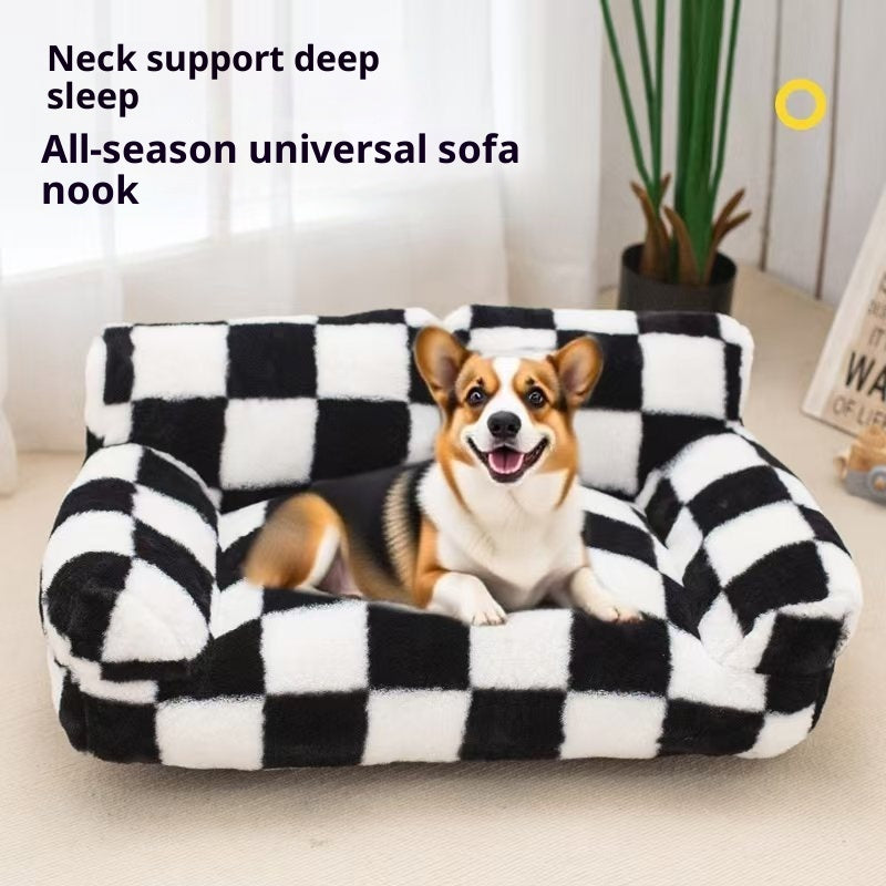 Cat Nest Large Pet Rabbit Plush Kennel