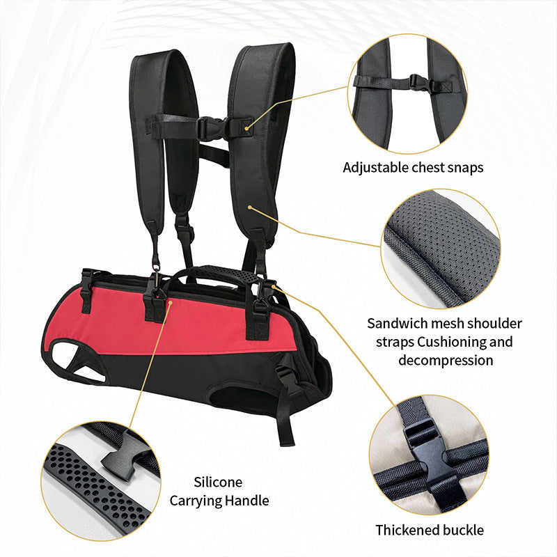 Outdoor Walking Stretcher Pet Backpack