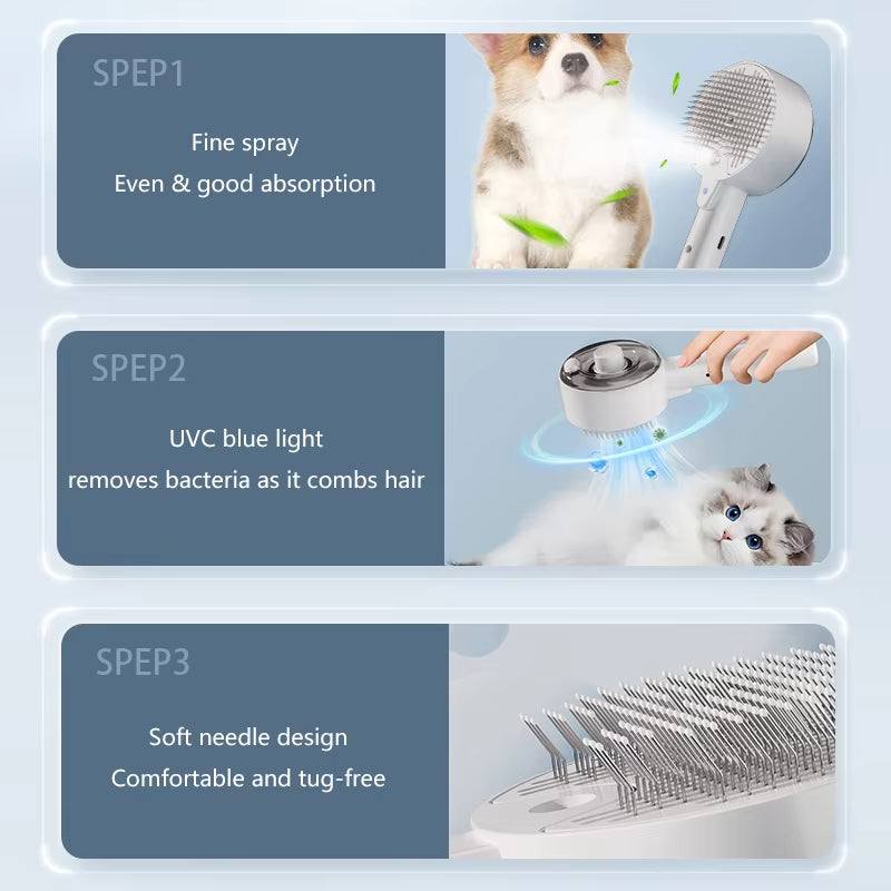 Electric Sprayer For Massage Pet Grooming Tool