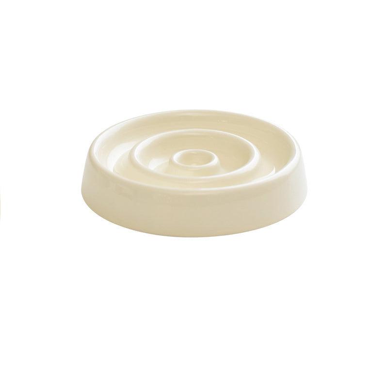 Anti-Gulping Cat Food Dish Bowls