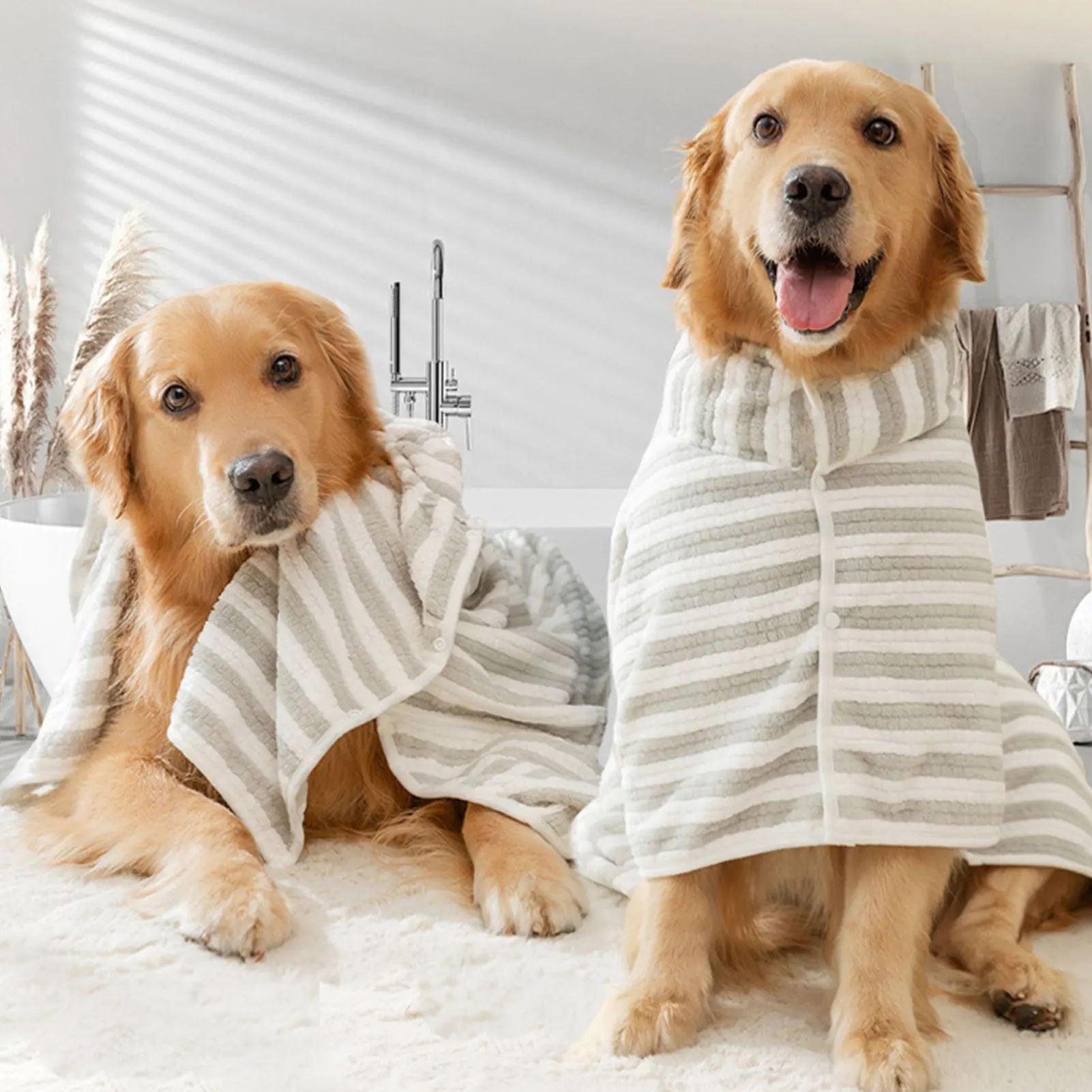 Ultra-Absorbent Pet Dog Bath Towel Quick-Drying