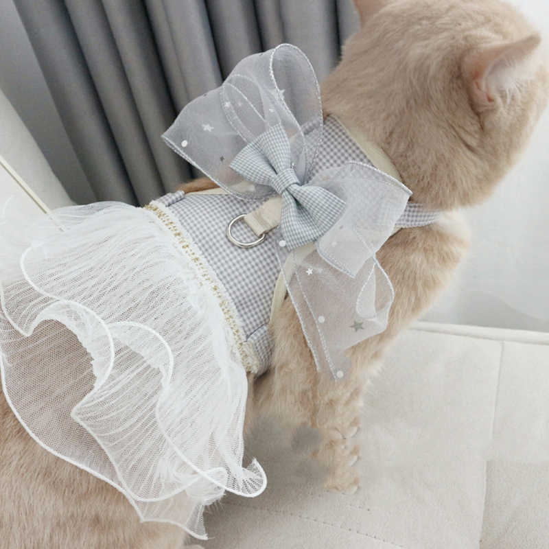 Layers Of Yarn Pet Leash Cat