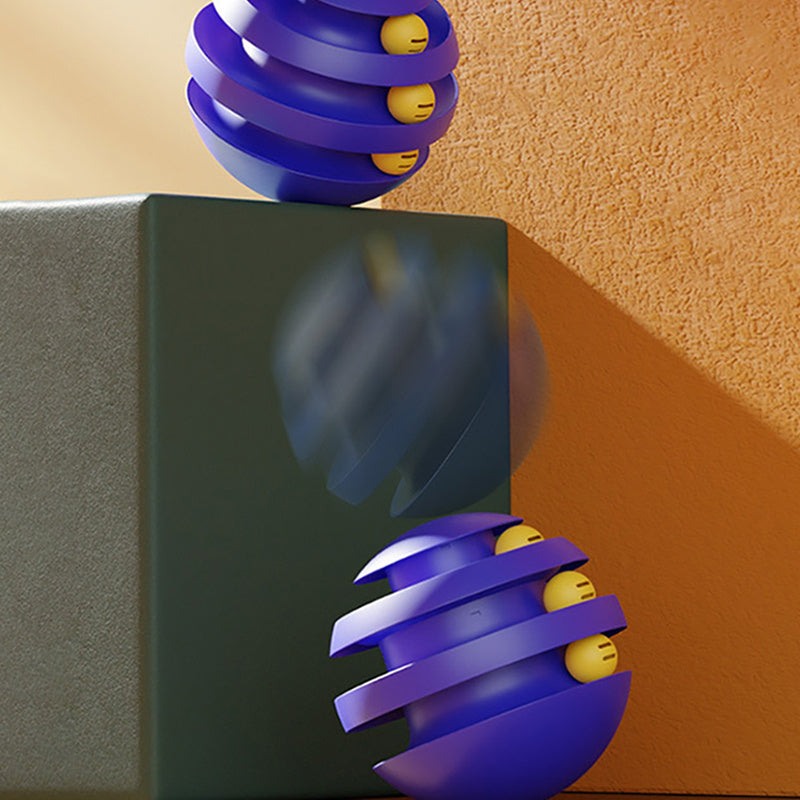 3 Layers Cat Toy Interactive Tower Turntable