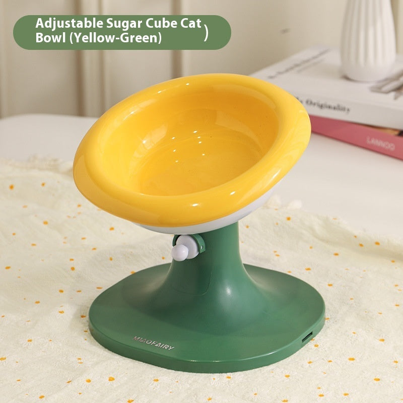 Lifting Ceramic Cat Feeding Bowl
