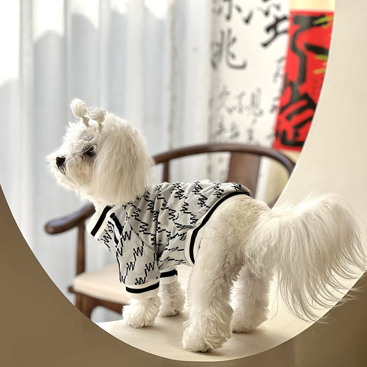 Teddy Pet Jacket Zipper Coat