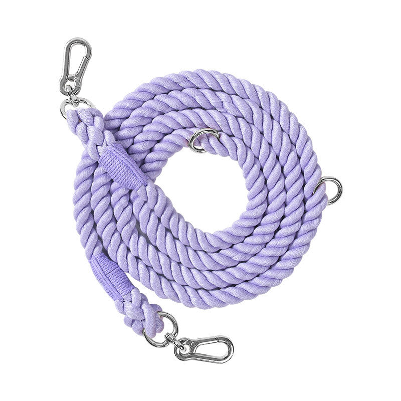 Braided Double-ended Dog Leash