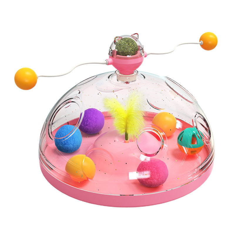 Interactive Multifunctional Turntable Pet Educational Toys