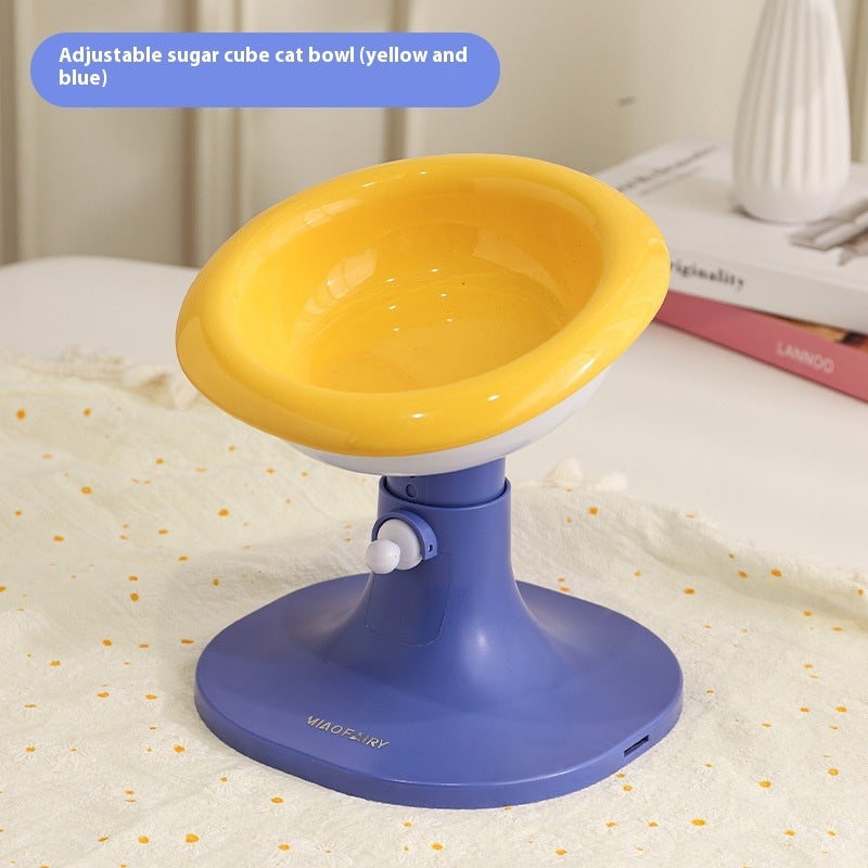 Lifting Ceramic Cat Feeding Bowl