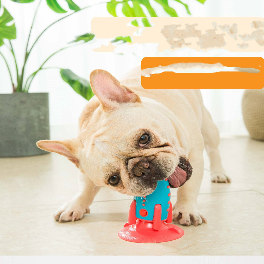 Rocket Treat Dispenser Dog Toy
