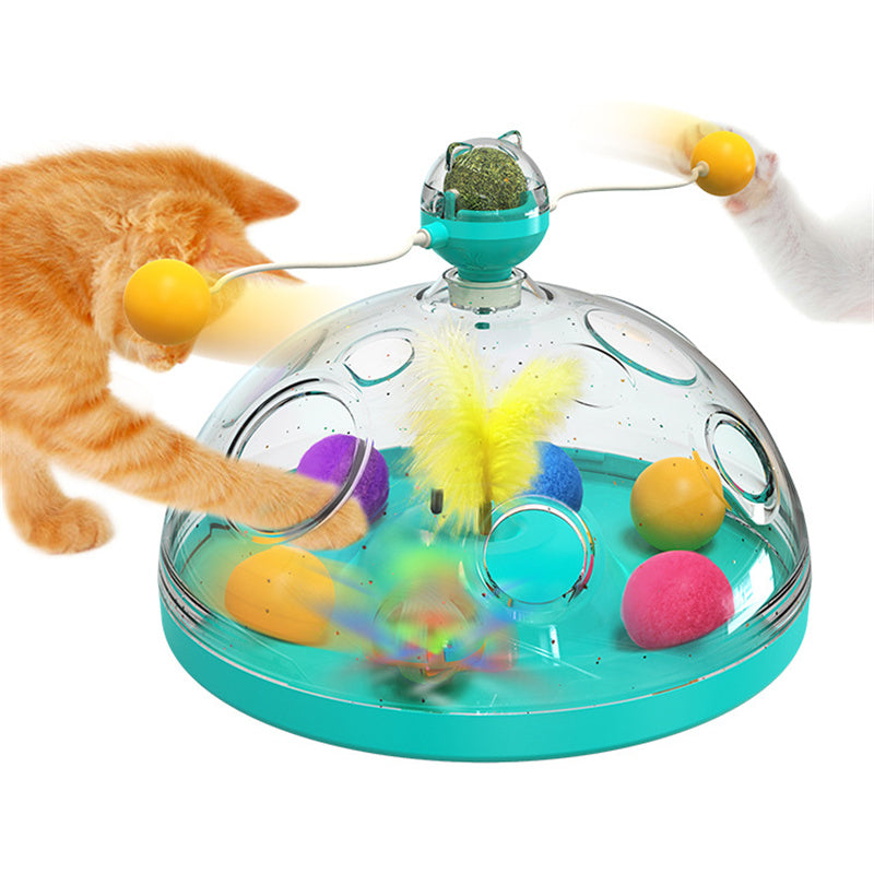 Interactive Multifunctional Turntable Pet Educational Toys