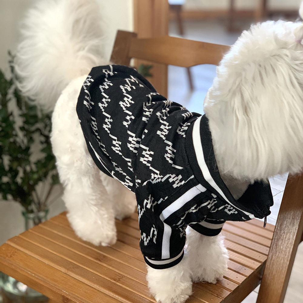 Teddy Pet Jacket Zipper Coat