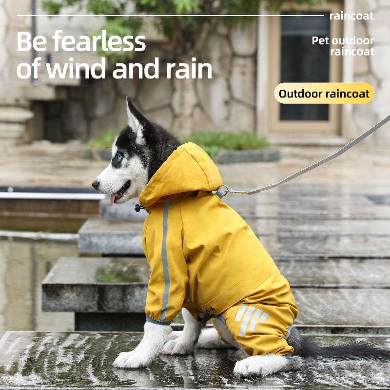 Four-legged Raincoat For Dogs
