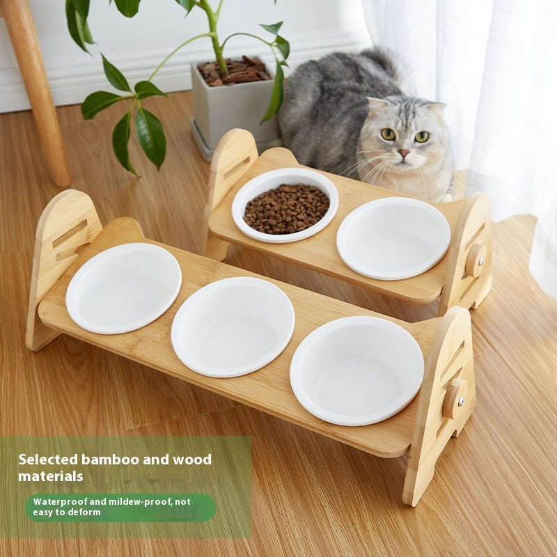 Cervical Spine Protection Cat Dog Drinking Bowl