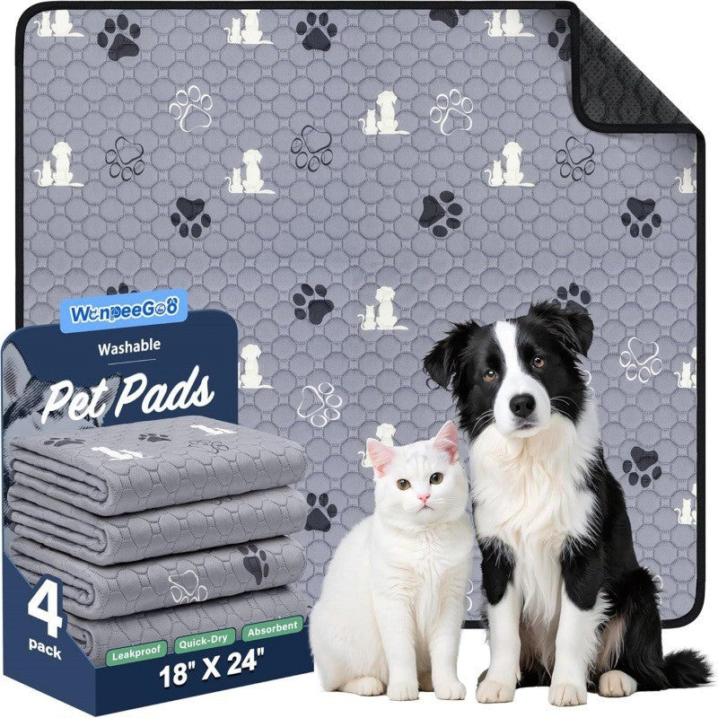 Pet Pee Pads Machine-washable and Reusable