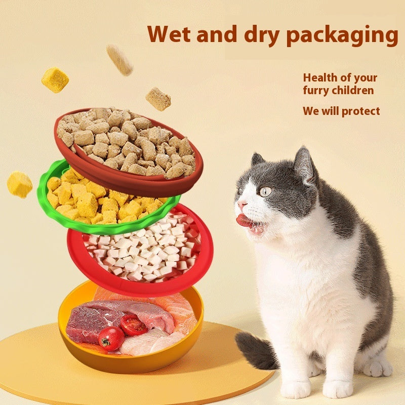 5-in-1 Dog Bowl Anti-choke Non-slip Pet Bowl