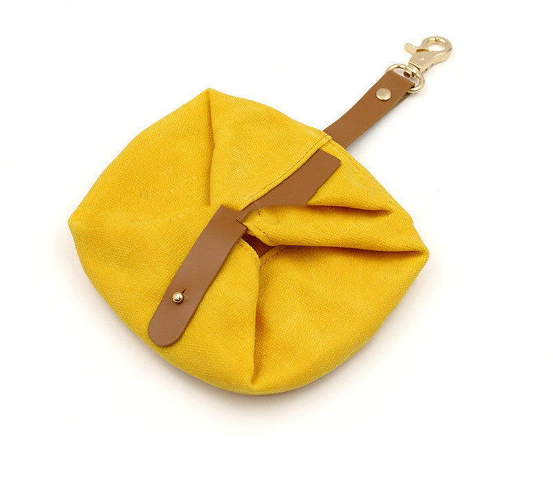 Portable Folding Dog Bowl with Food Storage Bag