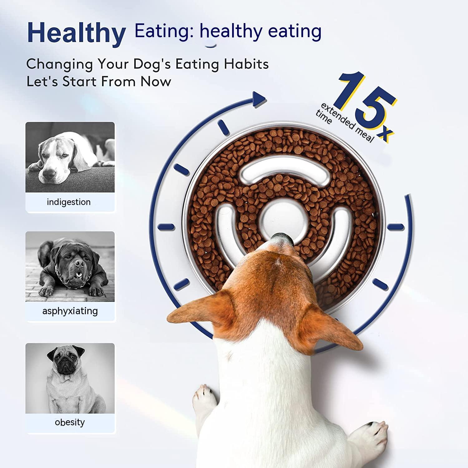 Feeding Bowl Stainless Steel Neck Protector