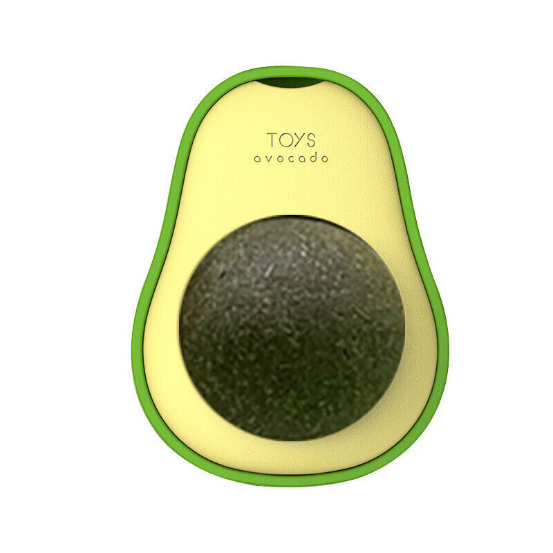 Cute Avocado Catnip Toys Cat Teeth Cleaning Toy