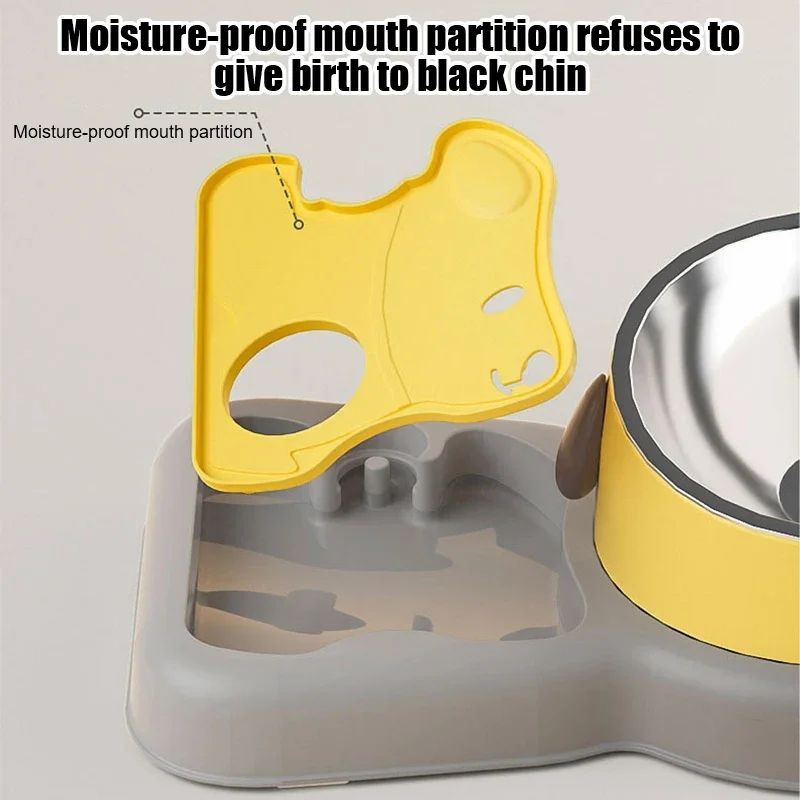 Feeding Bowls And Drinkers 15-Degree Tilt Design