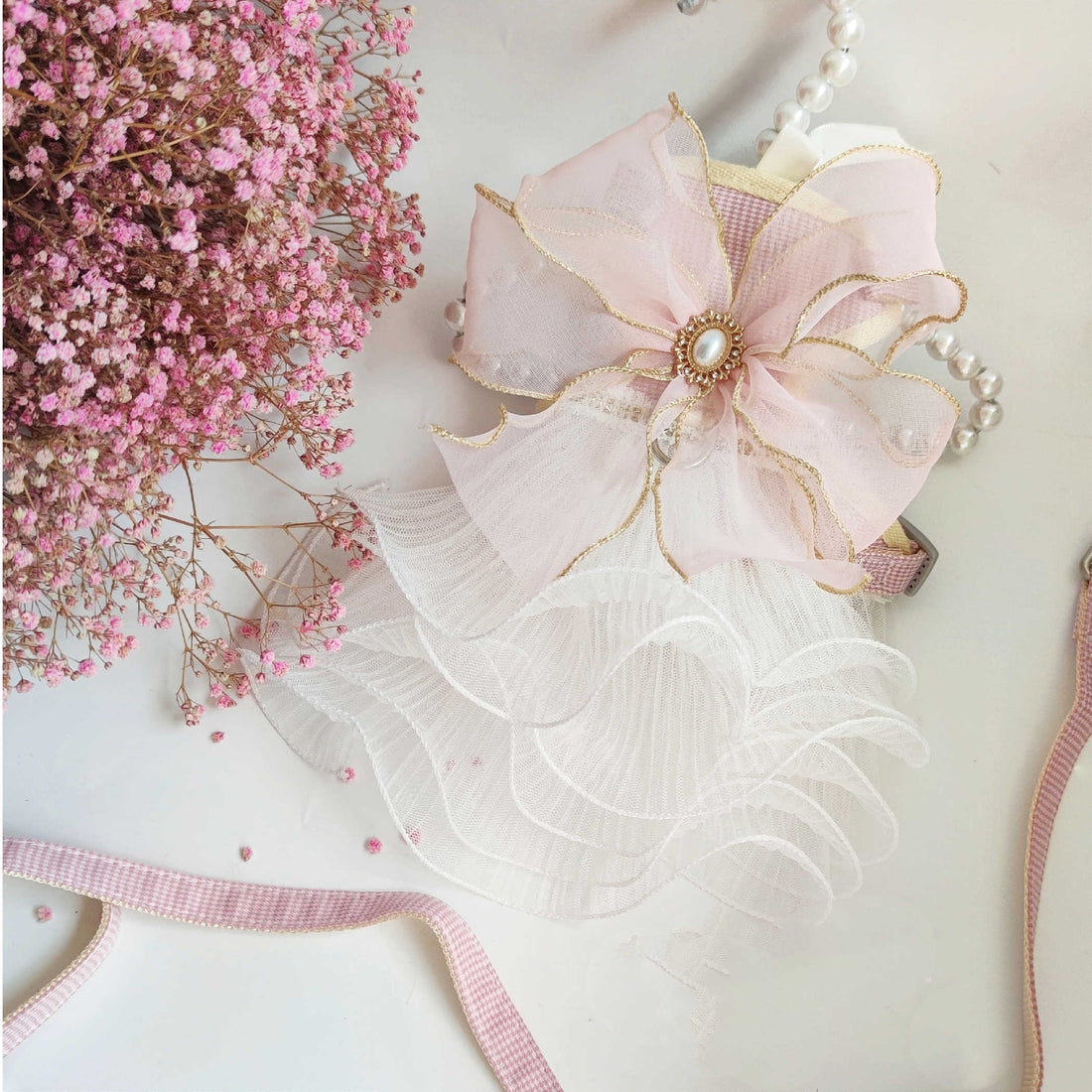 Layers Of Yarn Pet Leash Cat