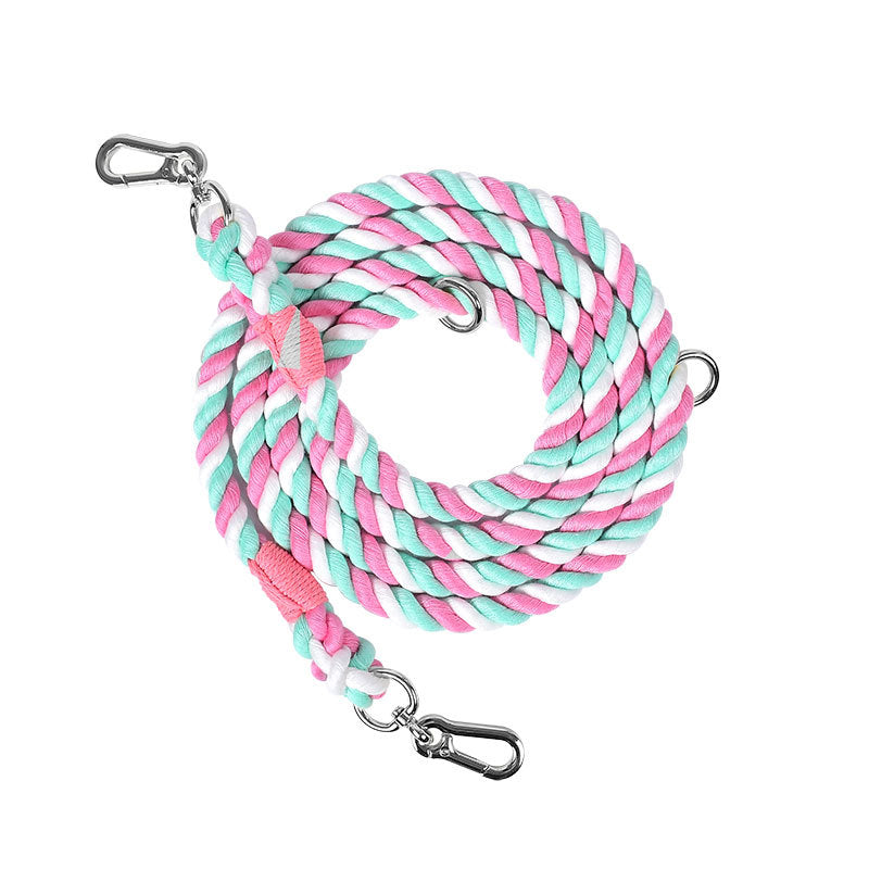 Braided Double-ended Dog Leash