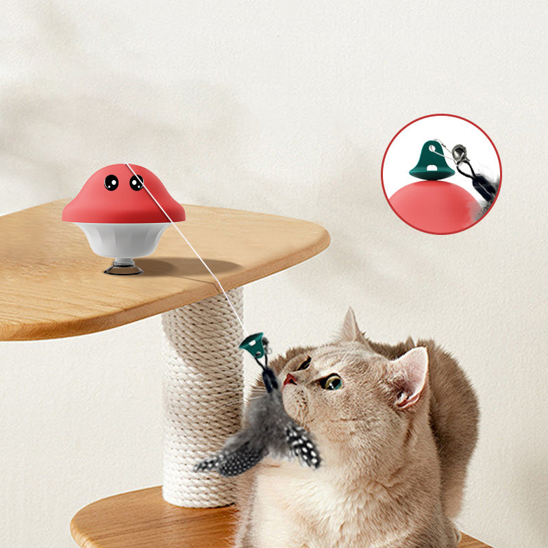 Cat Wand Suction Cup Pet Movement