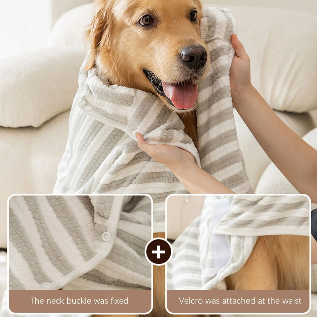 Ultra-Absorbent Pet Dog Bath Towel Quick-Drying