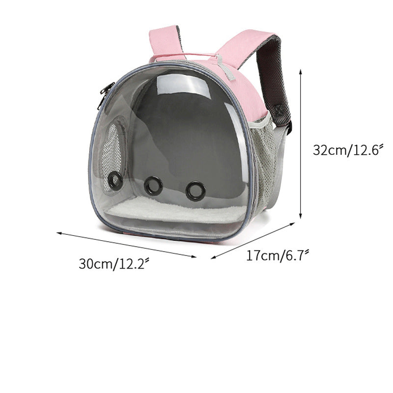 Transparent Small Animal Carrier