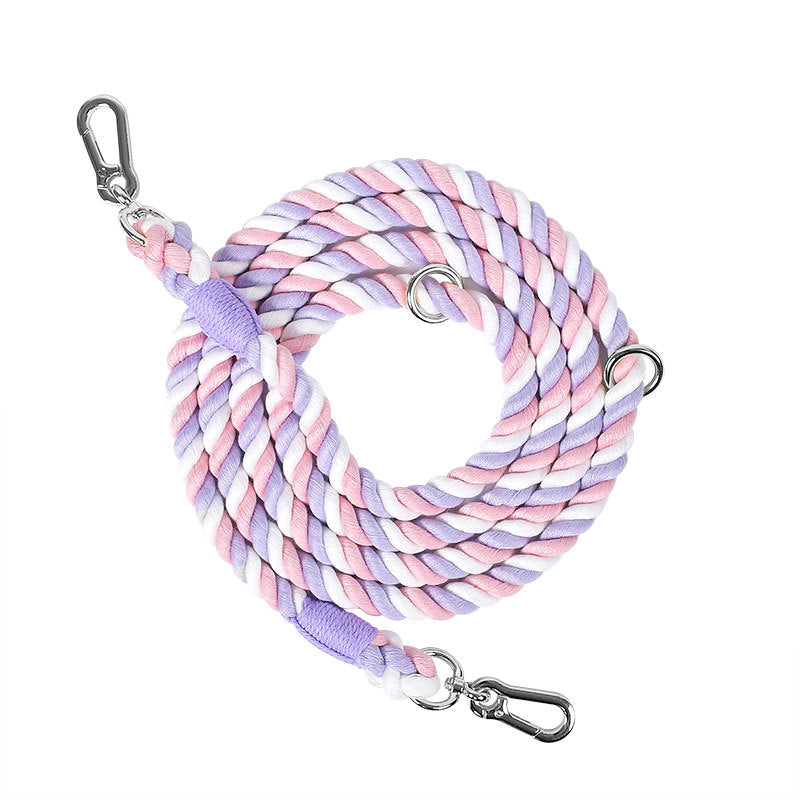 Braided Double-ended Dog Leash
