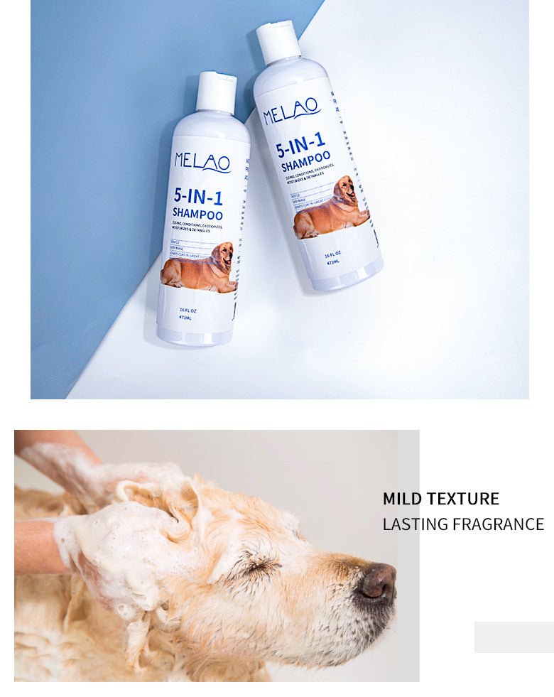 Five-in-one Soft And Clean Cats And Dogs Gel Shampoo